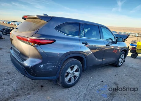 2021 Toyota Highlander L from USA, damaged, VIN 5TDCZRAH5MS534318